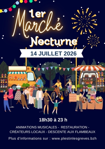 1 er marché nocturne de l'été